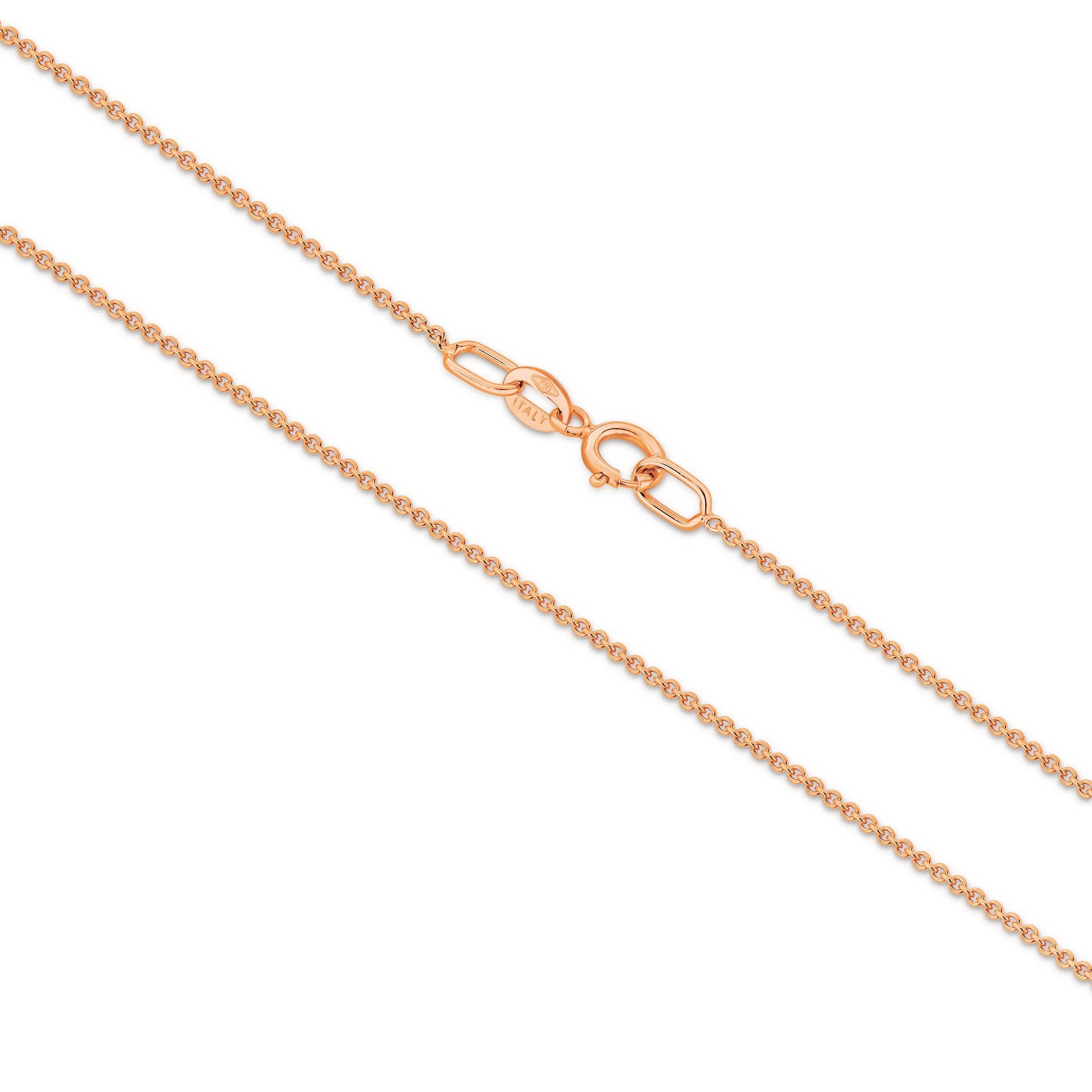 Cable Solid Rose Gold Chain