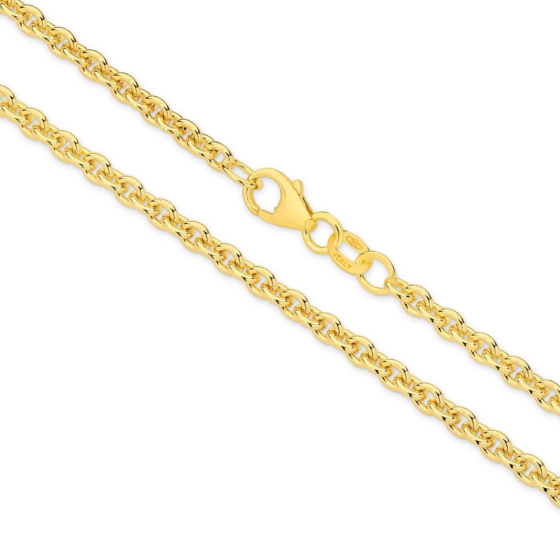 Yellow Gold 3.05mm Cable Chain - MAIN