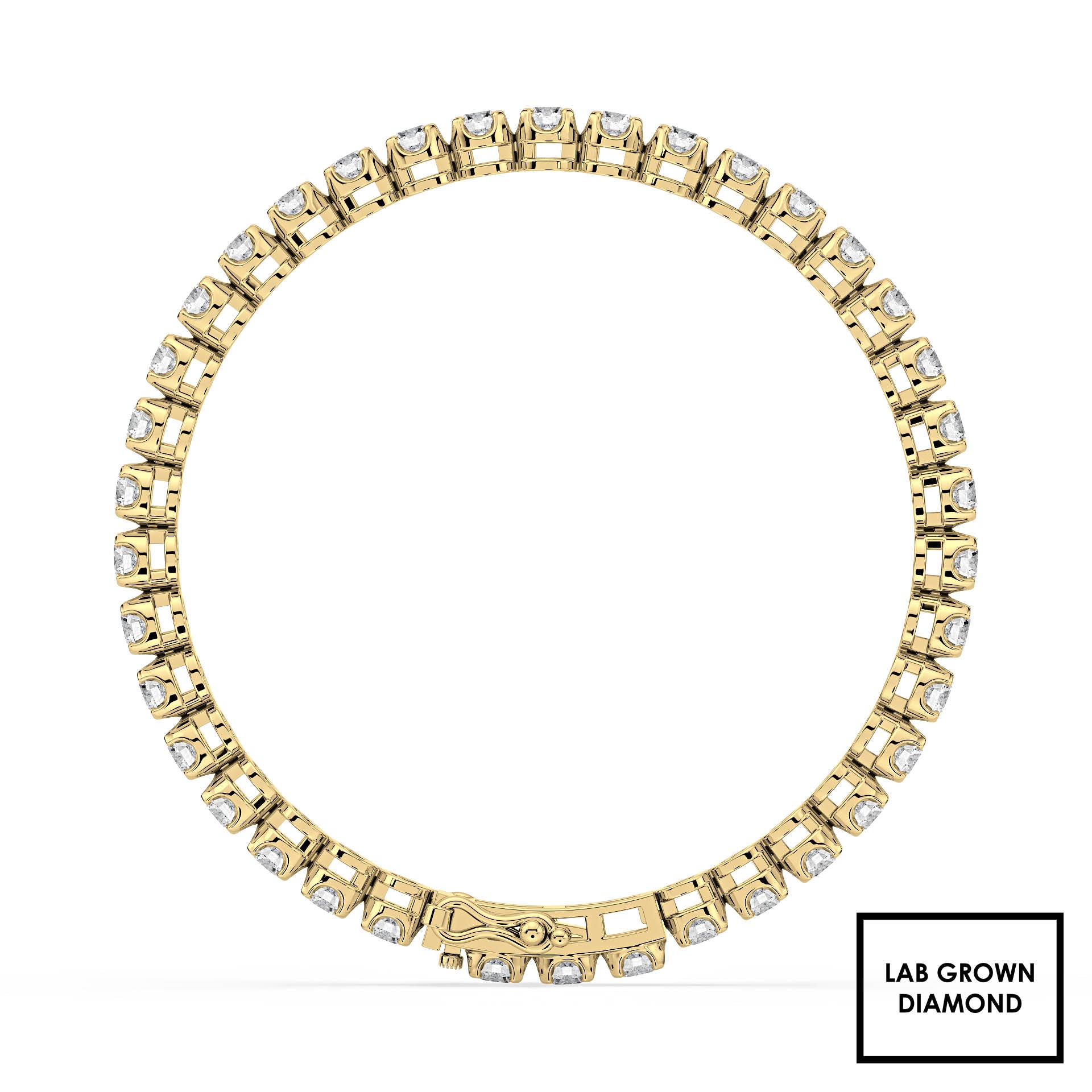 Embrace Tennis Bracelet with Lab Grown Diamonds