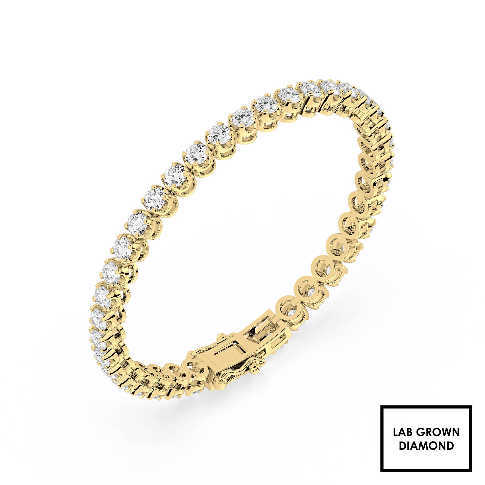 Embrace Tennis Bracelet with Lab Grown Diamonds