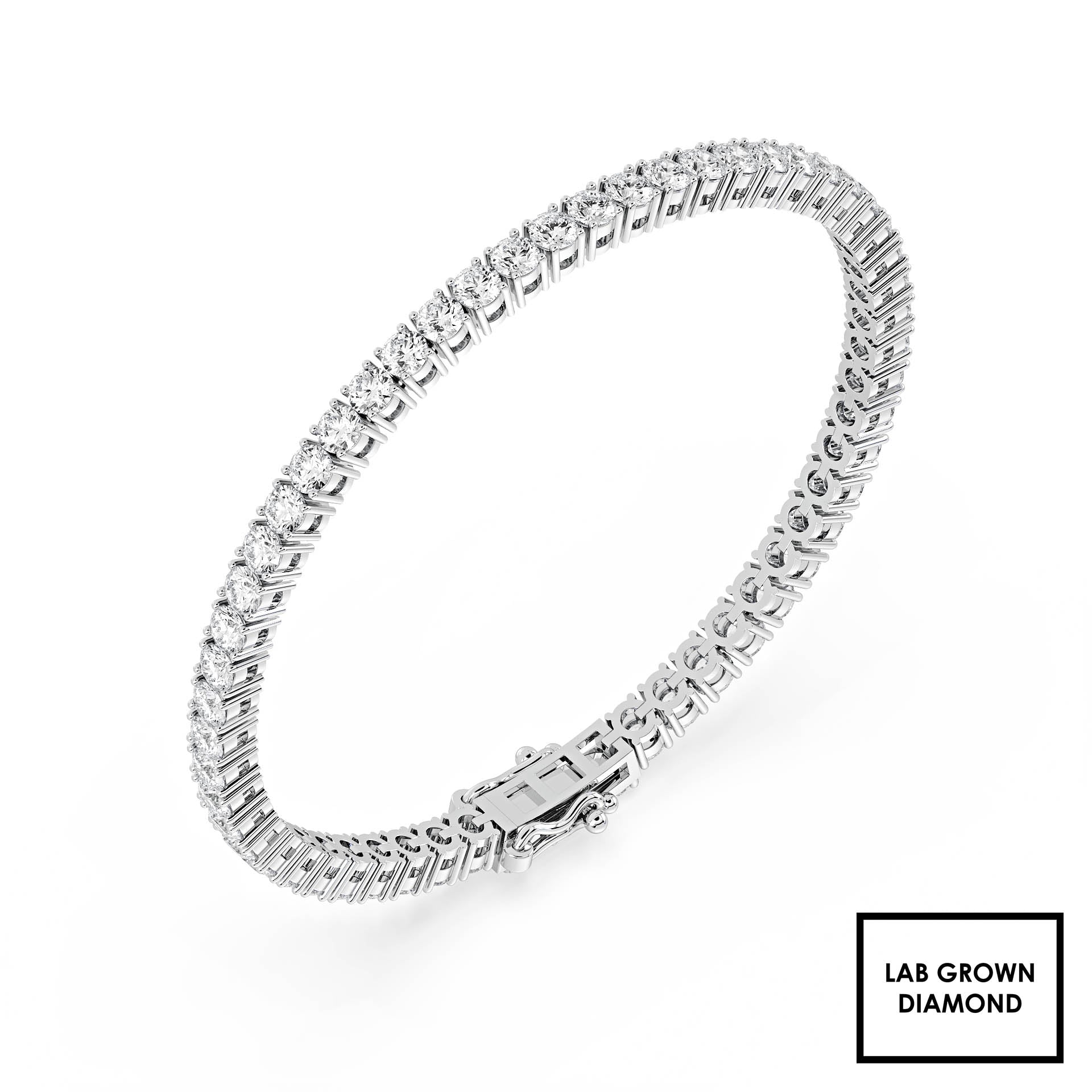 Classic Tennis Bracelet with Lab Grown Diamonds