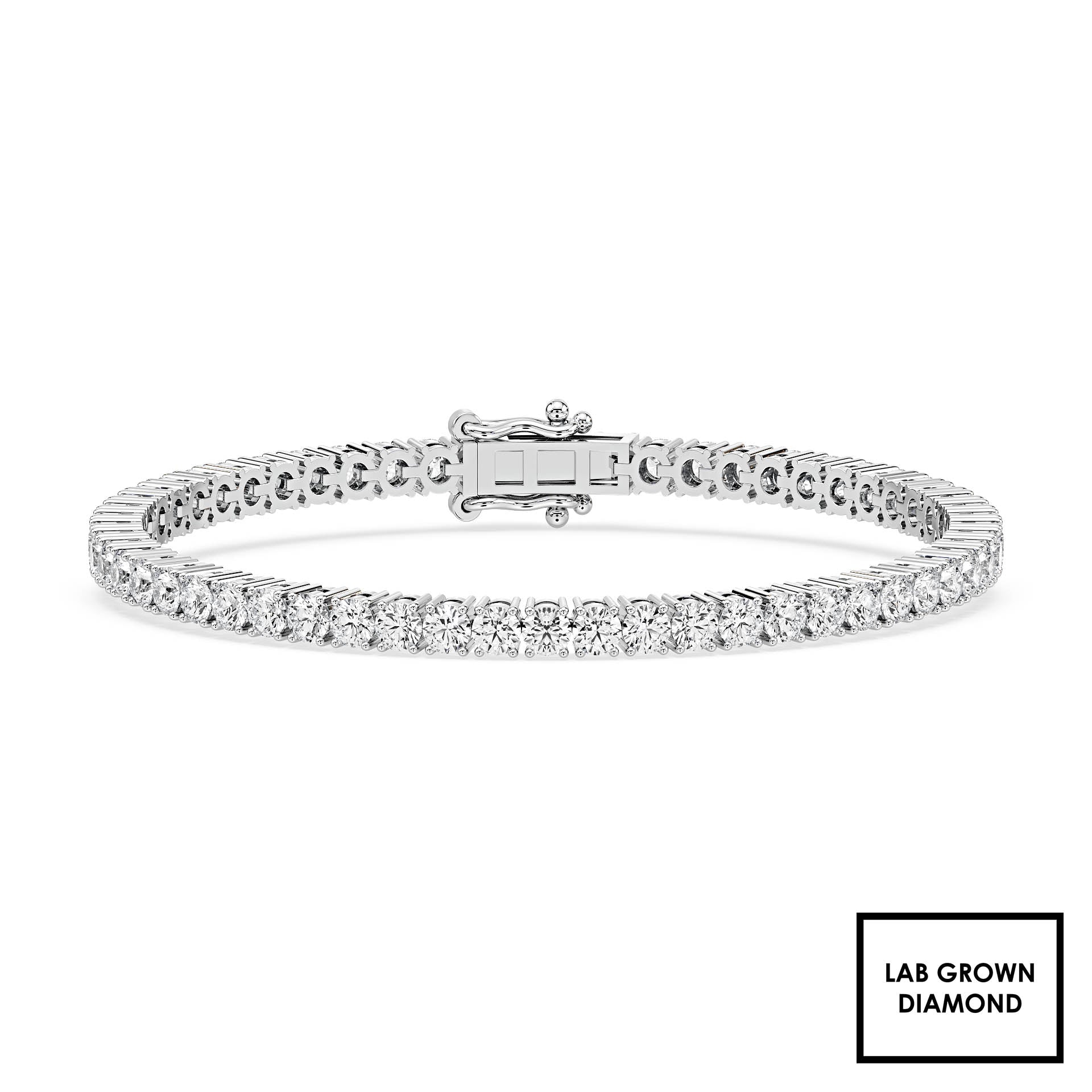 Classic Tennis Bracelet with Lab Grown Diamonds