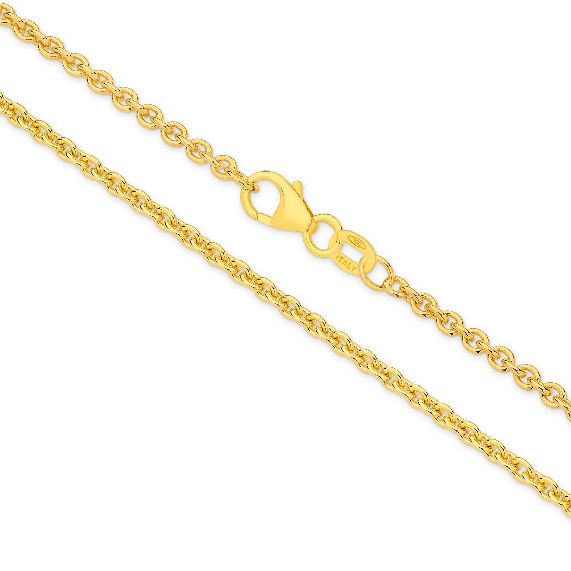 Yellow Gold 2.29mm Cable Chain - MAIN